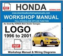 Honda Logo Service Repair Workshop Manual